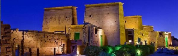 Show de luz e som no Templo de Philae